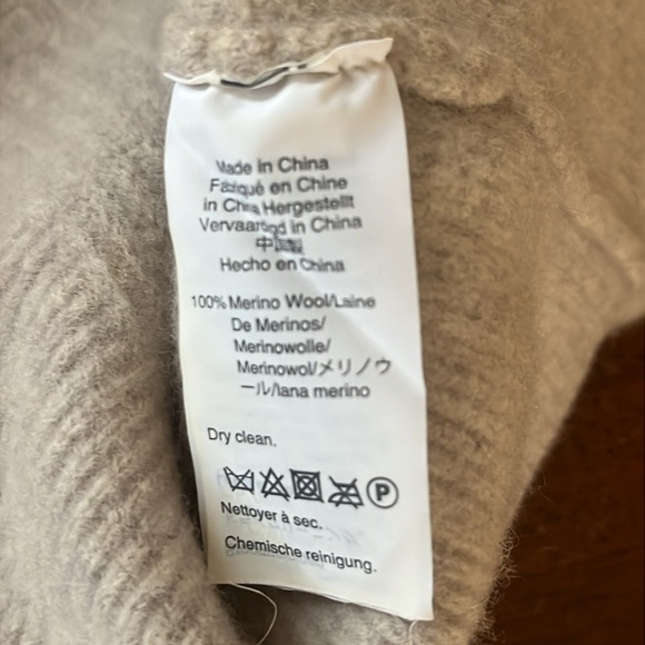 Madewell Wool Turtleneck Imperfection Sweater Sz Small - Picture 7 of 7